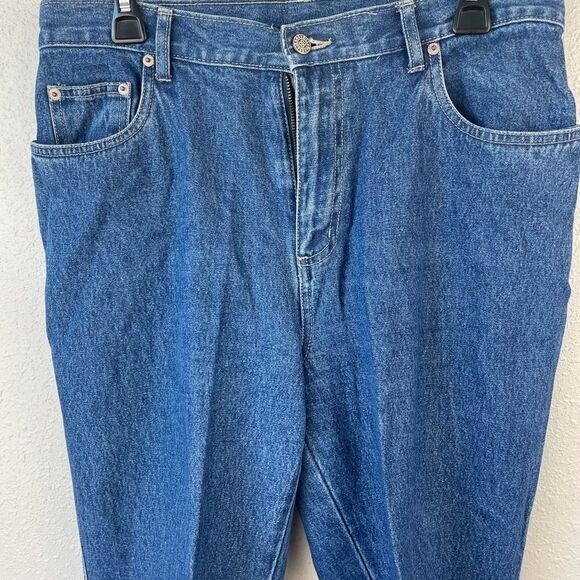 Bill Blass Cropped Denim Jeans Size 10 EUC - Picture 7 of 9
